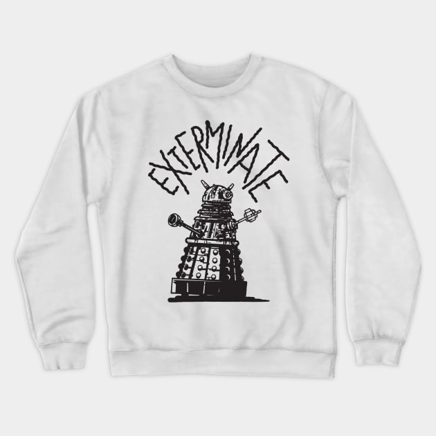 DALEK Crewneck Sweatshirt by Komigato